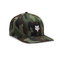 CZAPKA Z DASZKIEM FOX HEAD TECH FLEXFIT GREEN CAMO