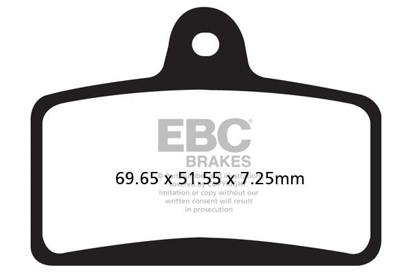 EBC Brakes Klocki hamulcowe EBC FA399 (kpl. na 1 tarcze)