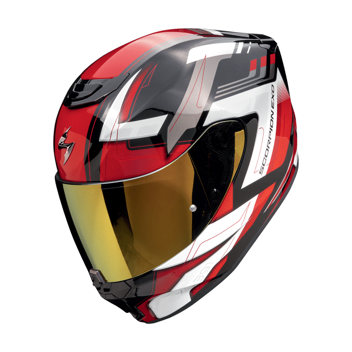 SCORPION KASK EXO-391 CAPTOR BLACK-RED