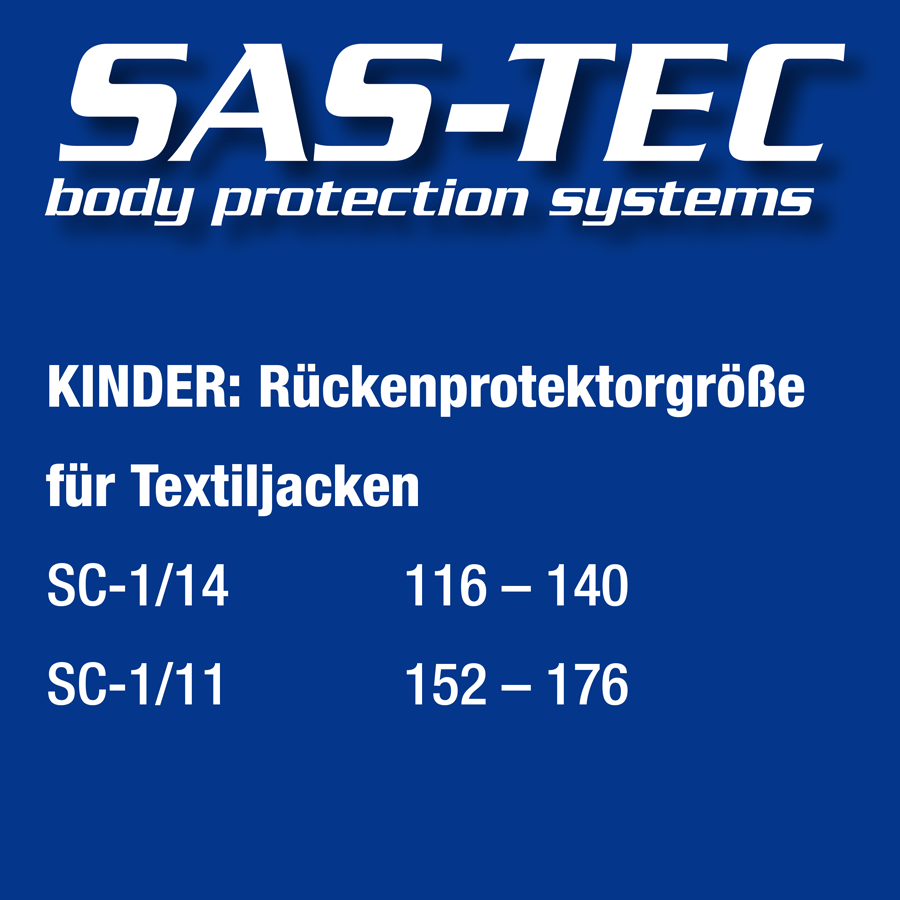 Buse Ochraniacz pleców SAS-TEC SC-1/14 XL