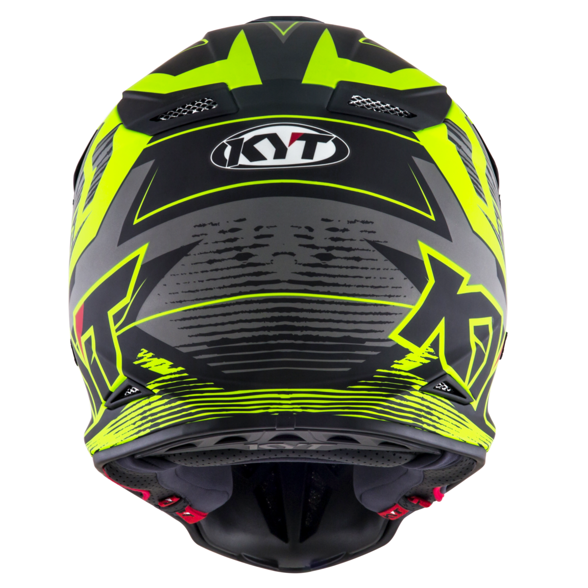 Kask Motocyklowy KYT SKYHAWK DIGGER matowy czarny/żółty – zdjęcie 5