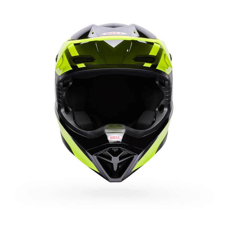 KASK MOTOCYKLOWY BELL MX-10 MIPS TALON YELLOW BLACK