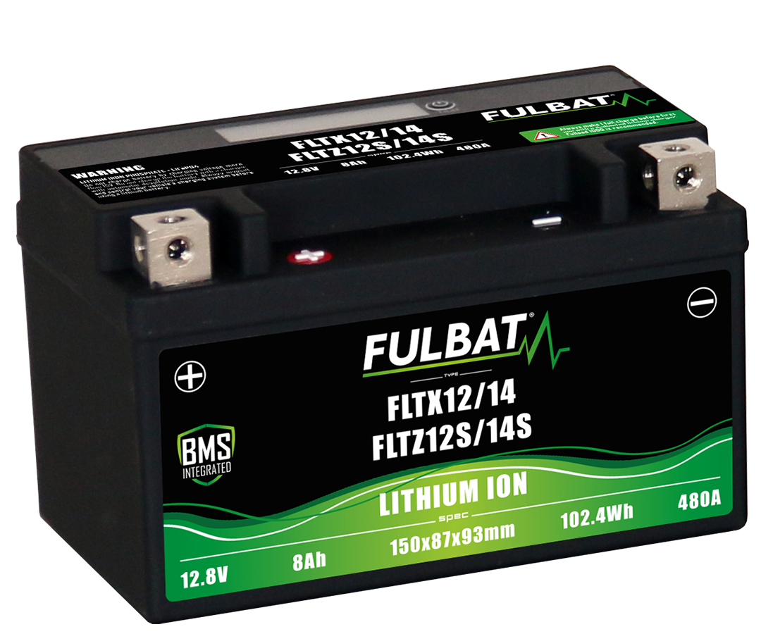 Akumulator FULBAT FUL LITHIUM - FLTX12/FLTX14-FLTZ12S/FLTZ14S / LTX12/LTX14-LTZ12S/LTZ14S (Litowo-żelazowo-fosforanowy)