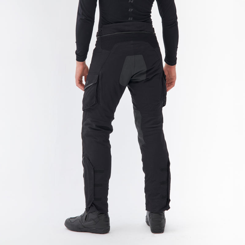 SPODNIE MOTOCYKLOWE TEKSTYLNE REBELHORN RANGE BLACK