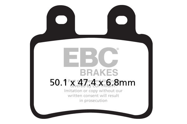 EBC Brakes Klocki hamulcowe EBC FA350TT (kpl. na 1 tarcze)