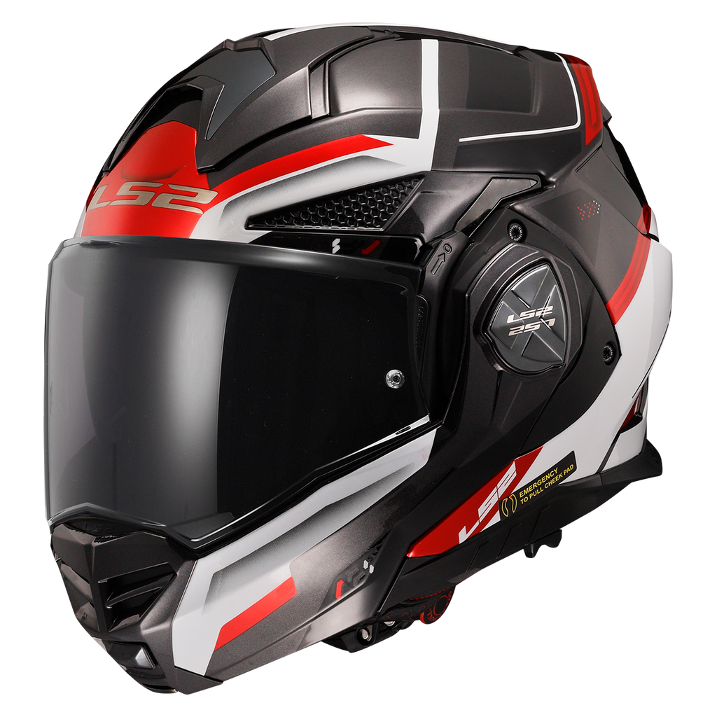KASK LS2 FF901 ADVANT X SPECTRUM BL-WH-RED-06