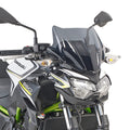 KAPPA SZYBA KAWASAKI Z 650 '20-'25, YAMAHA MT-03 321 '20-'25 28 x 36,5 CM PRZYCIEMNIANA - POTRZEBNE MOCOWANIE A4128AK LUB A2151AK – zdjęcie 2