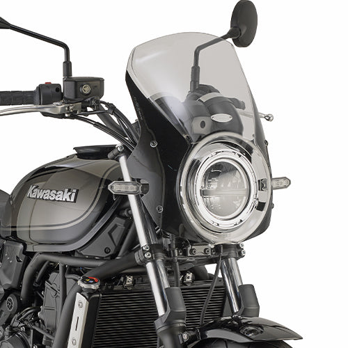 GIVI SZYBA PRZEŹROCZYSTA 26 x 37 cm (H x W) - KAWASAKI Z 650 RS (22 > 25) (POTRZEBNE MOCOWANIE )