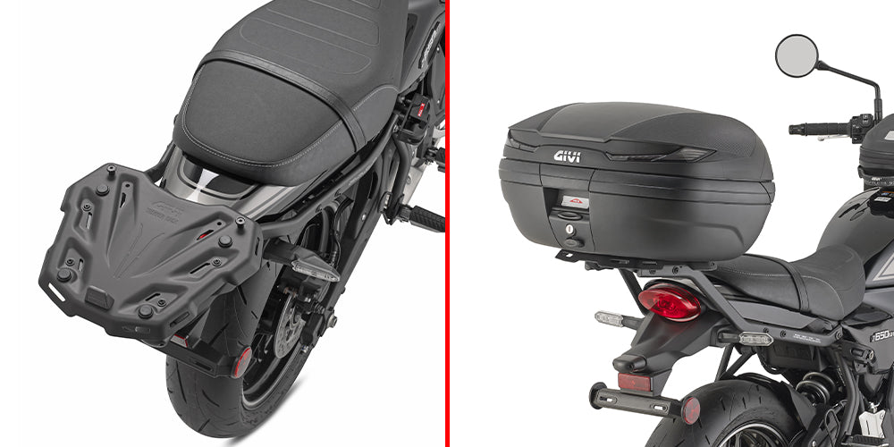 GIVI STELAŻ KUFRA CENTRALNEGO (BEZ PŁYTY) - KAWASAKI Z650RS (22 > 25)