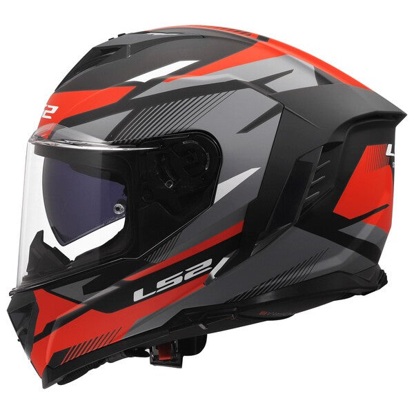 KASK LS2 FF818 STORM III KOMAI BLACK RED