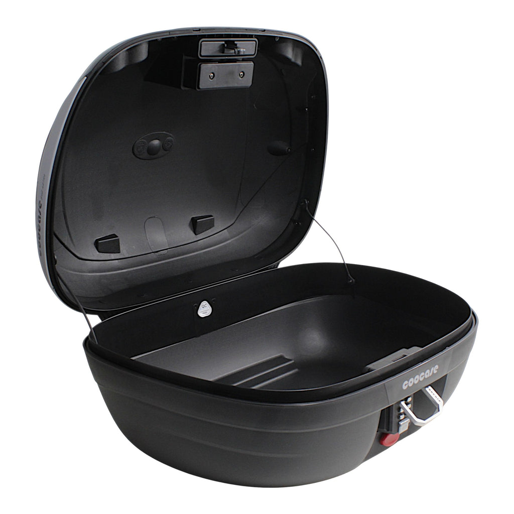 KUFER CENTRALNY COOCASE 48L KEYLESS PRZYCIEMNIONY ODBLASK – zdjęcie 5