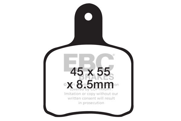EBC Brakes EBC Klocki kartingowe FA540S (1 kpl. na tarczę)