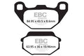 EBC Brakes Klocki hamulcowe EBC FA305TT (kpl. na 1 tarcze)