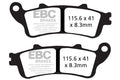 EBC Brakes Klocki hamulcowe EBC FA261V V-PAD (kpl. na 1 tarcze)