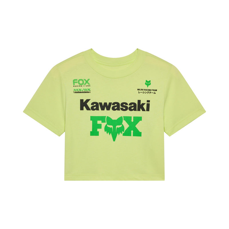 T-SHIRT DAMSKI FOX KAWASAKI BABY TEE LEMON