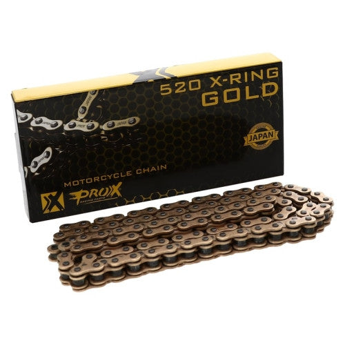 ProX Racing Parts ProX Łańcuch Napędowy X-Ring Gold 520 x 120L