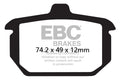 EBC Brakes Klocki hamulcowe EBC FA078HH wzmacniane (kpl. na 1 tarcze)