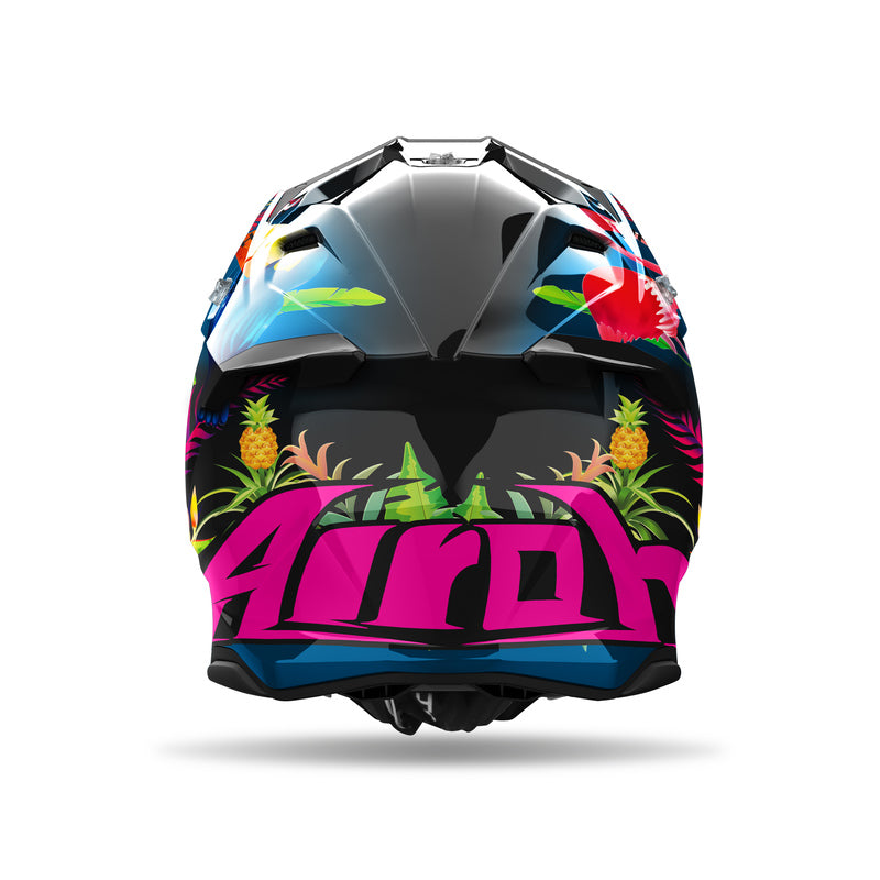 KASK MOTOCYKLOWY AIROH TWIST 3 AMAZONIA GLOSS