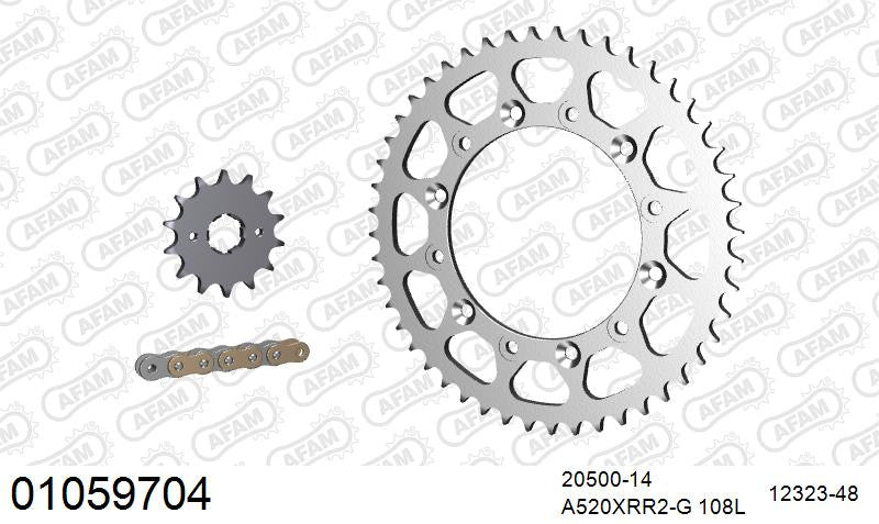 Zestaw napędowy AFAM do HONDA XR 500 R D,E,F