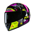 KASK MOTOCYKLOWY JUNIOR HJC Y10 MIKA BLACK PINK