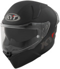Kask Motocyklowy KYT R2R połysk matowy czarny ECE/ONU 22-06