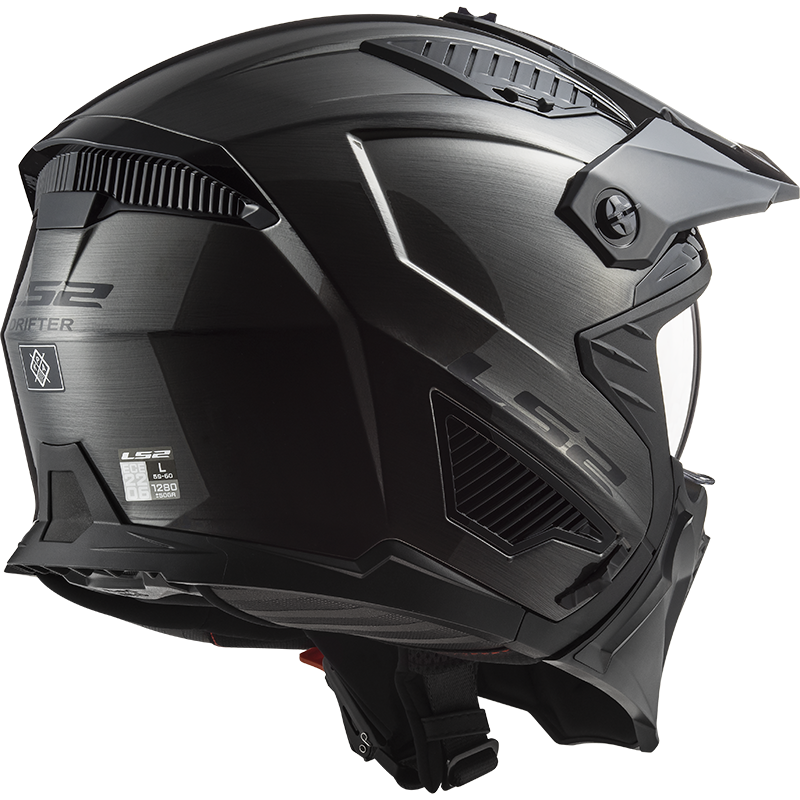 KASK LS2 OF606 DRIFTER JEANS TITANIUM-06