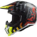 KASK LS2 MX703 C X-FORCE BARRIER YEL. RED-06