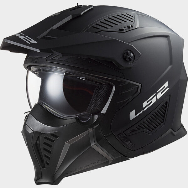 KASK LS2 OF606 DRIFTER SOLID MATT BLACK-06