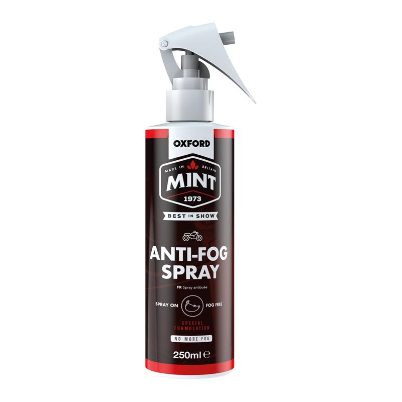 OXFORD MINT ANTIFOG SPRAY - ZAPOBIEGA PAROWANIU SZYBKI 250ML – zdjęcie 2