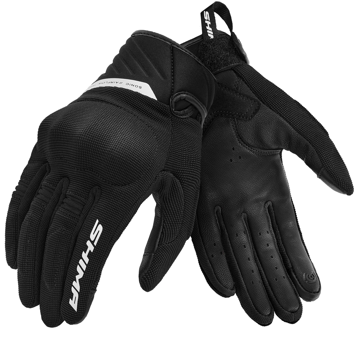 SHIMA SONIC LADY GLV BLK/WHT