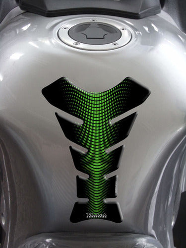 NAKLEJKA NA BAK TANKPAD KEITI WAVE GREEN