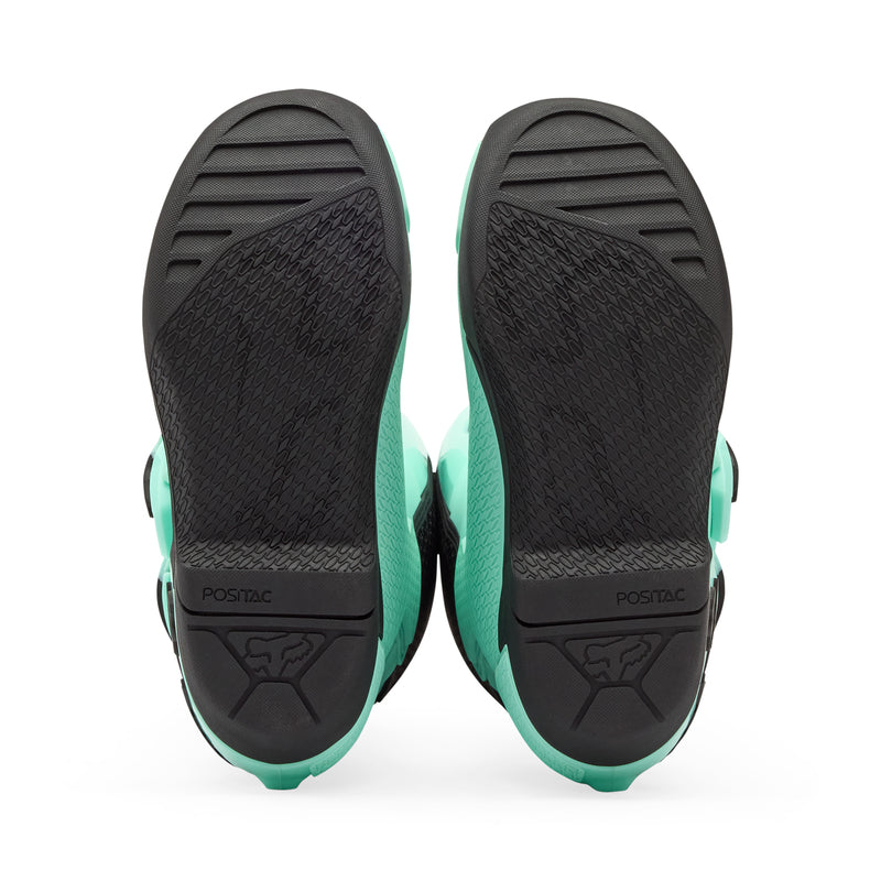 BUTY MOTOCYKLOWE JUNIOR FOX COMP TEAL