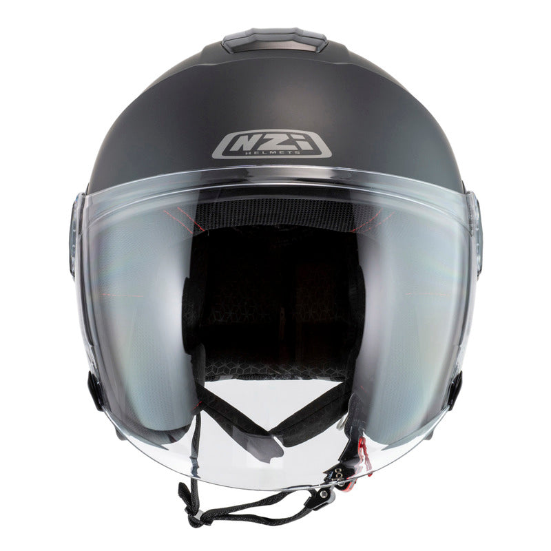 KASK MOTOCYKLOWY NZI CIVIC SOLID NOUVEAU MATT BLACK XS