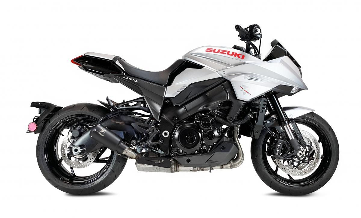 Tłumik IXRACE SUZUKI KATANA 1000 19-23 (WDG0 WEK0) typ MK2B MK2 SERIES BLACK (Homologacja)