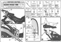 KAPPA STELAŻ KUFRA CENTRALNEGO SUZUKI SV 650 / S '03-'08 SV 1000 '03-'07 ( BEZ PŁYTY )