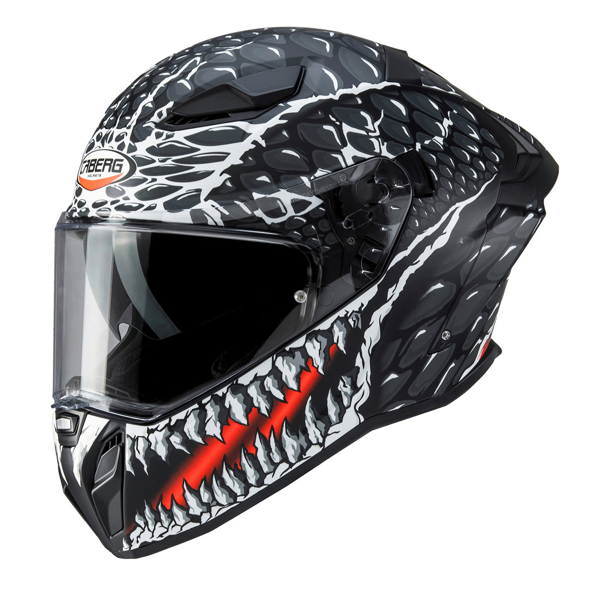 CABERG KASK INTEGRALNY Z BLENDĄ MODEL DRIFT EVO II CROK KOLOR CZARNY/BIAŁY/CZERWONY MAT (PINLOCK W ZESTAWIE) – zdjęcie 5