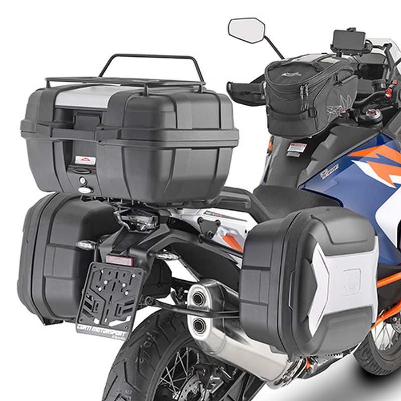 KAPPA STELAŻ KUFRÓW BOCZNYCH MONOKEY KTM 1290 SUPER ADVENTURE R '21-'25 - RÓWNIEŻ POD KUFRY MONOKEY KMS K'MISSION ALU – zdjęcie 2