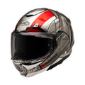 KASK MOTOCYKLOWY HJC F100 ANT-MAN MARVEL SILVER RED