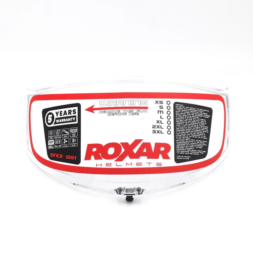 ROXAR HELMETS ROXAR Wizjer RX-ONE AS/PR Przezroczysty