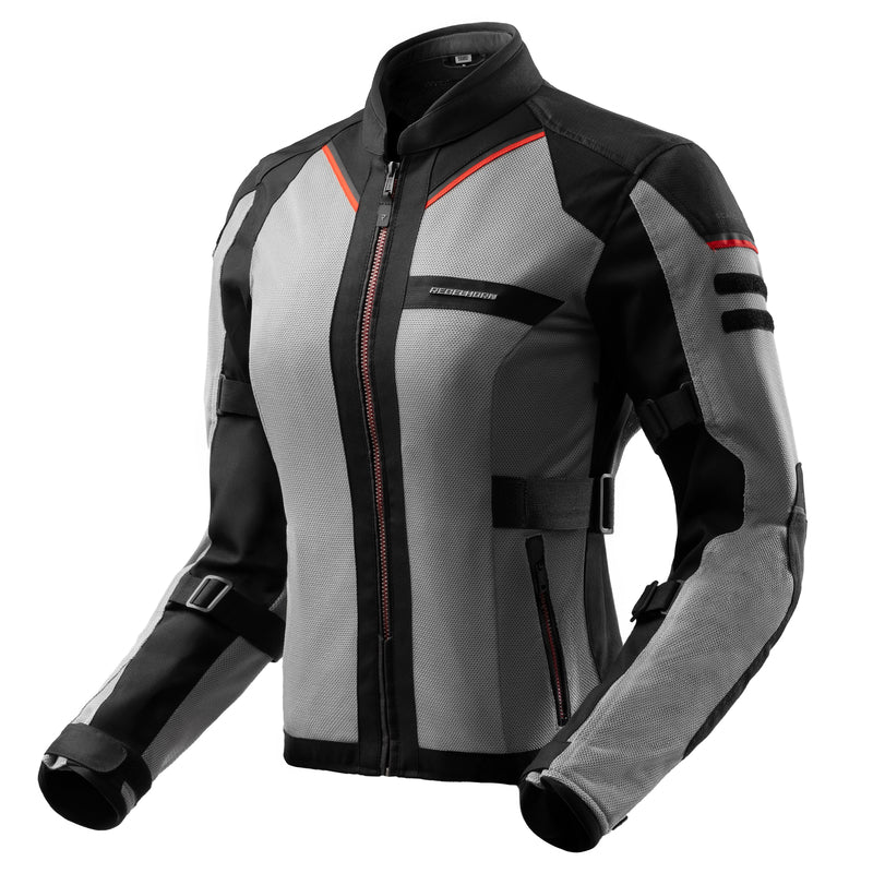 KURTKA MOTOCYKLOWA TEKSTYLNA DAMSKA REBELHORN SCANDAL 3 BLACK GREY RED
