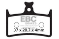 CFA647R - Klocki hamulcowe rowerowe (organiczne wyczynowe) EBC Brakes
