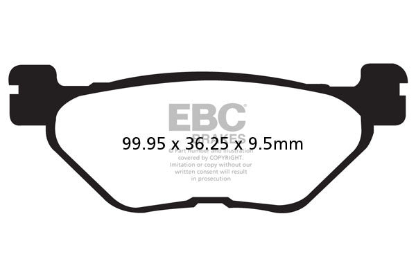 EBC Brakes Klocki hamulcowe EBC FA319/2 (kpl. na 1 tarcze)