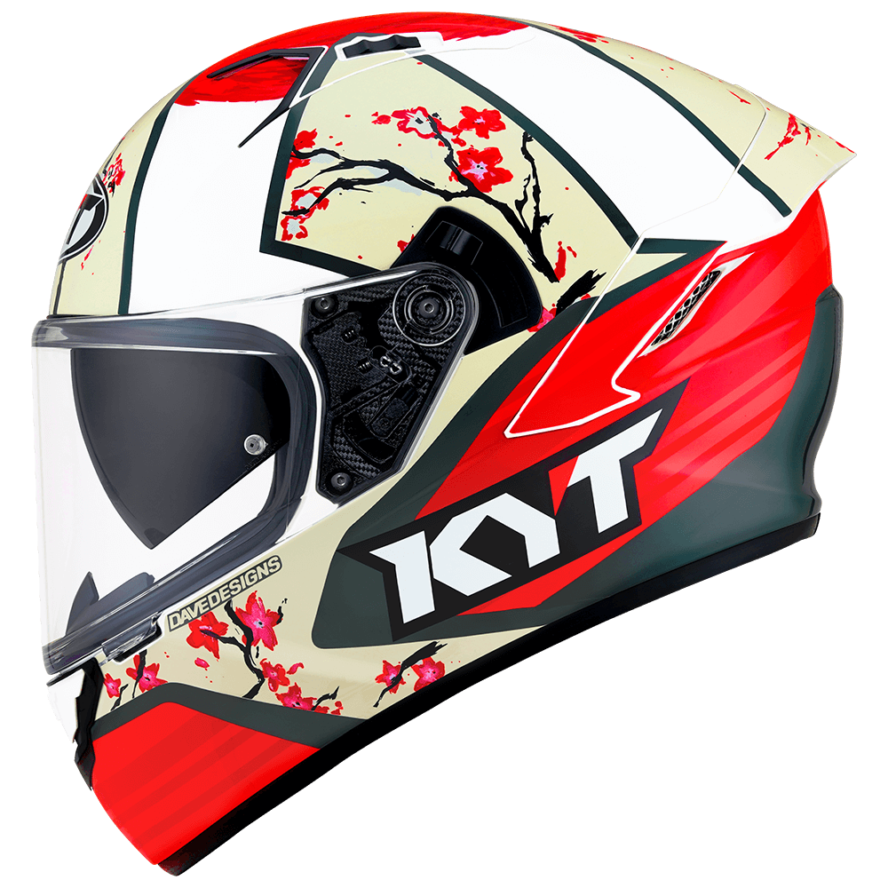 Kask Motocyklowy KYT NF-R XAVI SAKURA replica