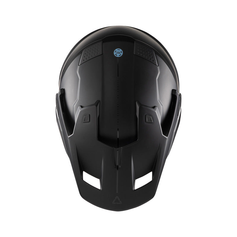 KASK MOTOCYKLOWY Z GOGLAMI LEATT ADV 7.5 BLACK XS