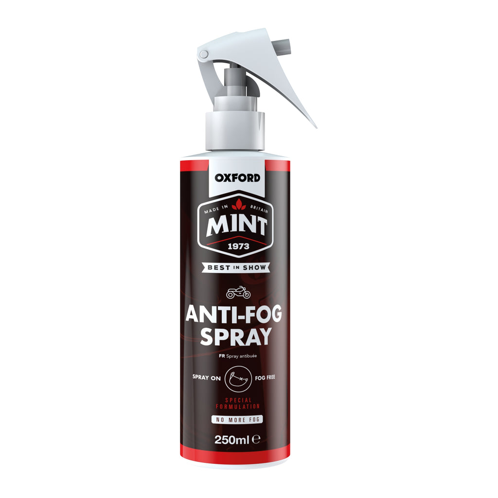 OXFORD MINT ANTIFOG SPRAY - ZAPOBIEGA PAROWANIU SZYBKI 250ML