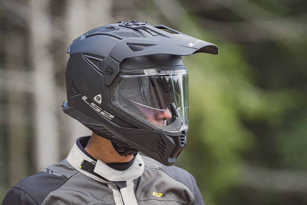 KASK LS2 MX702 PIONEER II NAMIB WHITE BLUE RED
