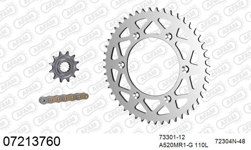 Zestaw napędowy AFAM do KTM GS 125