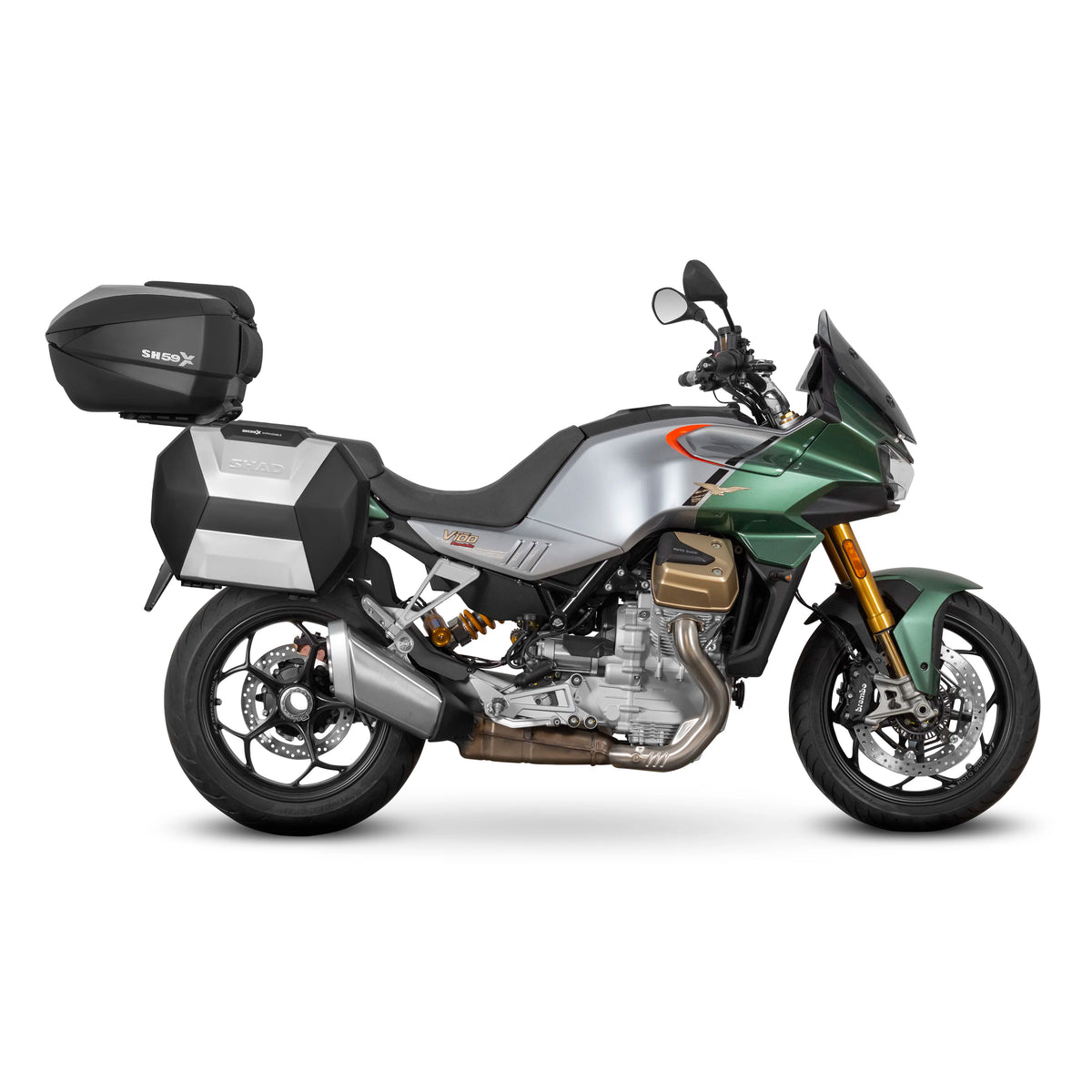 STELAŻ KUFRA TYŁ SHAD DO MOTO GUZZI V100 MANDELLO