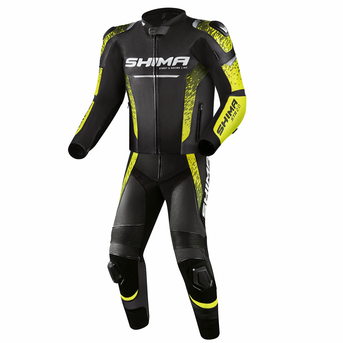 SHIMA STR 2.0 PANT BLK FLUO