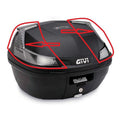 GIVI ODBLASK TRANSPARĘTNY ŚWIATŁA KOMPLET B37N B47N